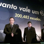 PORTUGAL - APRESENTACAO CAMPANHA DE DIVULGACAO DO EURO