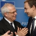 Josep Borrell y José Luis Rodríguez Zapatero