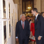 Felipe González y S.M. el Rey Don Felipe VI