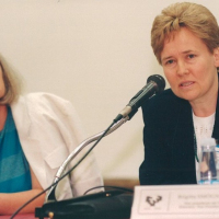 Elzbieta Swiecka y Brigitta Smögnerova