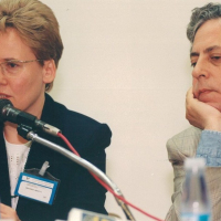 Brigitta Smögnerova y Miguel Ángel Aguilar