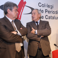 Guillem López Casasnovas y Carlos Solchaga