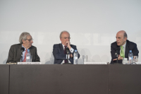 Salvador Giner, Santiago Muñoz Machado y José Antonio Zarzalejos