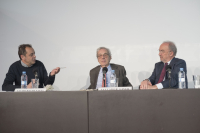 Xavier Más de Xaxás, Salvador Giner y Santiago Muñoz Machado