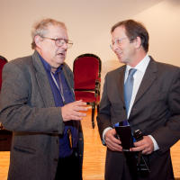 Adam Michnik y Matthijs van Bonzel