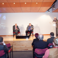 Miguel Ángel Aguilar presenta a Javier Solana y Adam Michnik