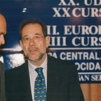 Janek Drnovsek y Javier Solana