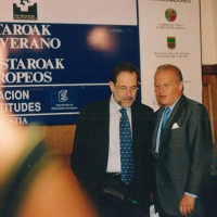 Javier Solana y Emilio Ybarra