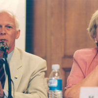 Juraj Alner y Danuta Waniek