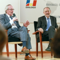 Josep Piqué y Javier Solana