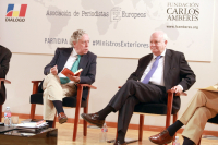 Miguel Ángel Aguilar y Miguel Ángel Moratinos