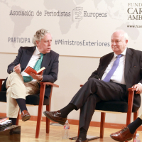 Miguel Ángel Aguilar y Miguel Ángel Moratinos