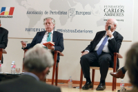 Miguel Ángel Aguilar y Miguel Ángel Moratinos