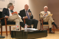 Miguel Ángel Aguilar, Miguel Ángel Moratinos y José Manuel García-Margallo