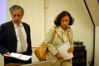 Miguel Ángel Aguilar y Ana de Palacio