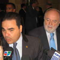 Elías Antonio Saca y Diego Carcedo