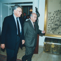 Felipe González y Abderraman Yussufi