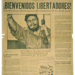 Fidel Castro entra en La Habana