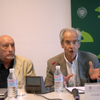 Manuel Vicent y Andrés Rábago