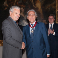 Didier Reynders y Diego López Garrido