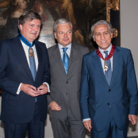 Iñigo Méndez de Vigo, Didier Reynders y Diego López Garrido