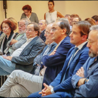 Público en la presentación de la Asociación "Impulso Ciudadano"