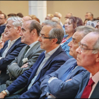 Público en la presentación de la Asociación "Impulso Ciudadano"