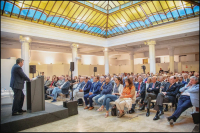 Público en la presentación de la Asociación "Impulso Ciudadano"