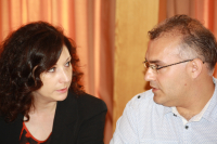 Rosa Meneses y Alvaro Zamarreño
