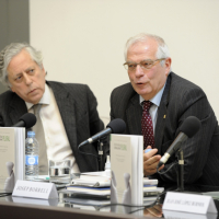 Josep Borrell y Miguel Ángel Aguilar