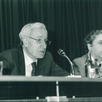 Paolo Cecchini y Miguel Ángel Aguilar