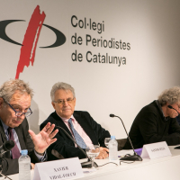 Xavier Vidal-Folch, Santos Juliá, Josep María Fradera y Miguel Ángel Aguilar