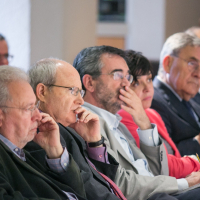 Juan Tapia, José Montilla, Manuel Cruz, Rosa Paz y Luis Foix