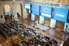 Sede La Bolsa durante la ceremonia de entrega