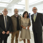 Miguel Ángel Gozalo, José Luis Fajardo, Ángeles Bazán y José Vicente de Juan