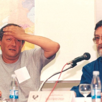 Adam Michnik y Attila Nagy