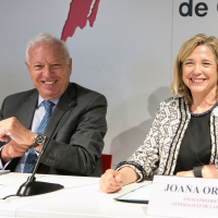 José Manuel García-Margallo y Joana Ortega