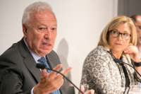 José Manuel García-Margallo y Joana Ortega