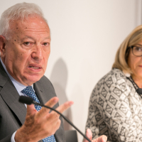 José Manuel García-Margallo y Joana Ortega