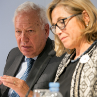 José Manuel García-Margallo y Joana Ortega