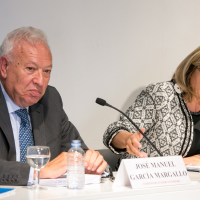 José Manuel García-Margallo y Joana Ortega