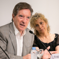 Iñaki Gabilondo durante el debate