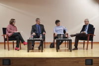 Montserrat Domínguez, Joaquín Arango, Marina Subirats y Carles Castro
