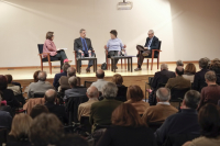 Plano de la sala de la Fundación Carlos de Amberes durante la Jornada