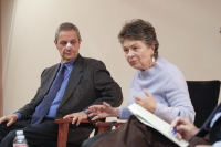 Joaquín Arango y Marina Subirats