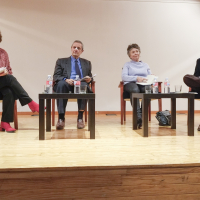 Montserrat Domínguez, Joaquín Arango, Marina Subirats y Carles Castro