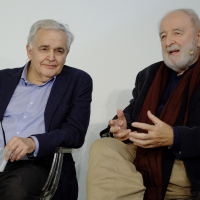 Bernardo Díaz Nosty y Diego Carcedo