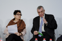 Malen Aznárez y Pedro González