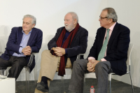 Bernardo Díaz Nosty, Diego Carcedo y José Vicente de Juan