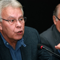 Felipe González y Enrique Iglesias